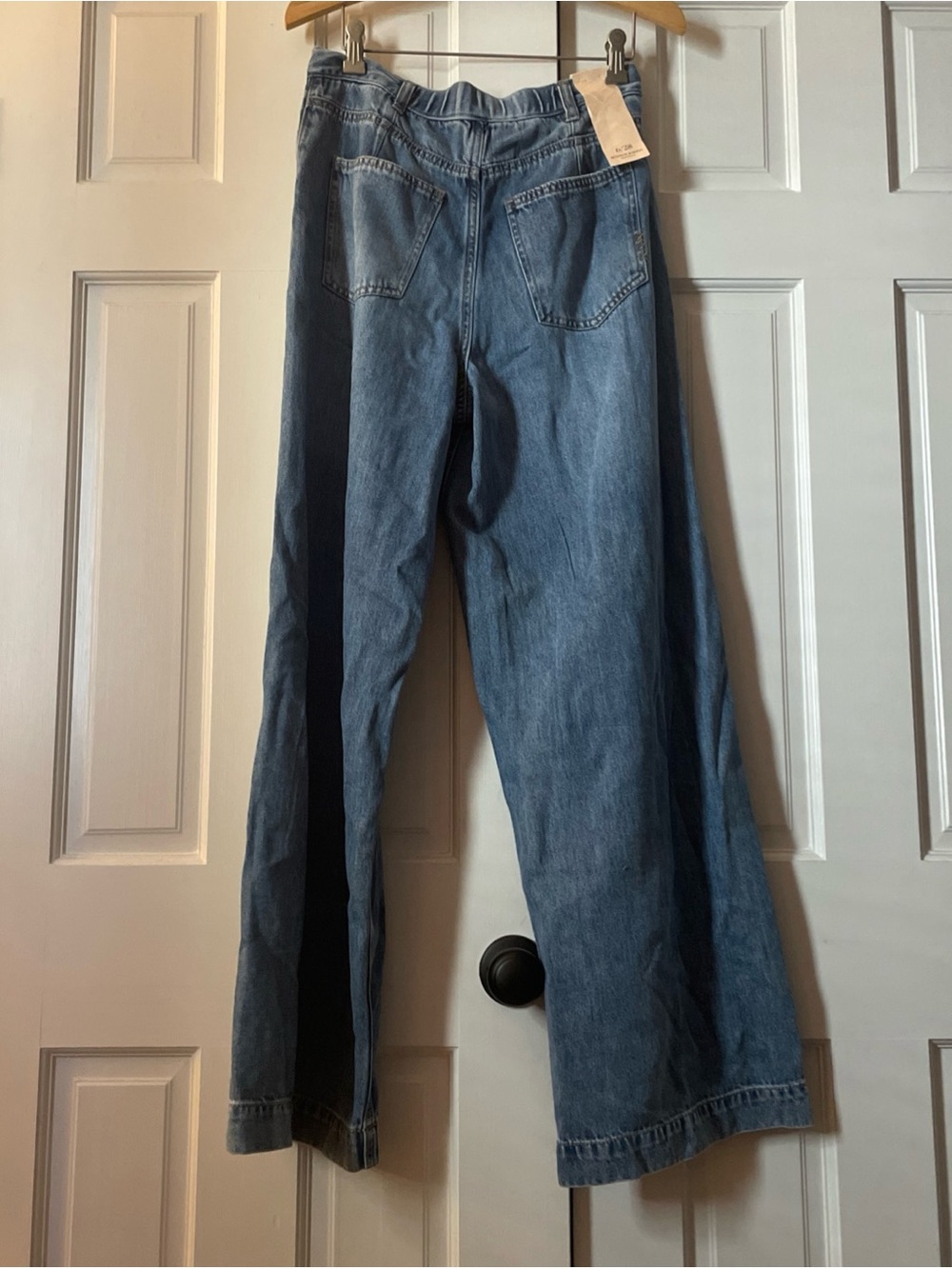 Scotch And Soda Highrise Wideleg Dark Wash Jeans Sz 6/28 - Picture 4 of 6